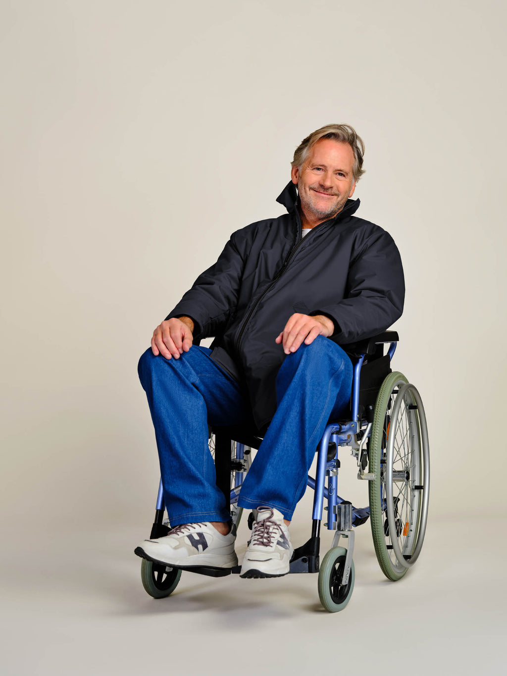 Vinterjakke med kort rygg (7329)