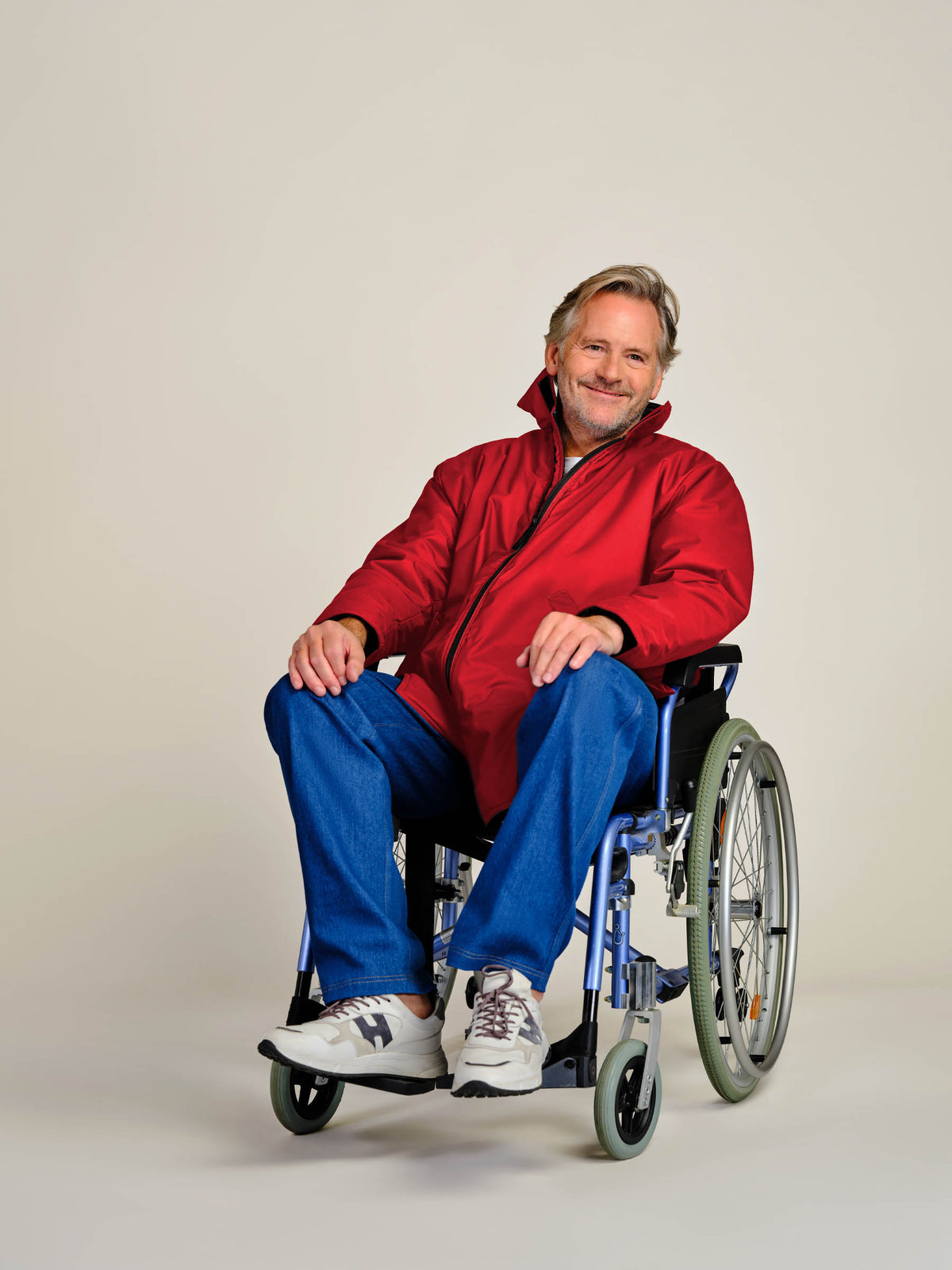 Vinterjakke med kort rygg (7329)