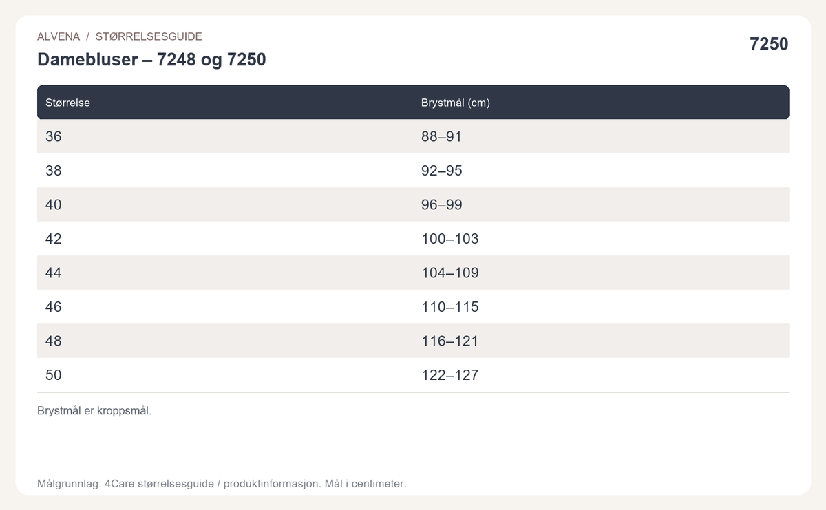 Damebluse med lange ermer, knappestolpe og åpen rygg (7250)