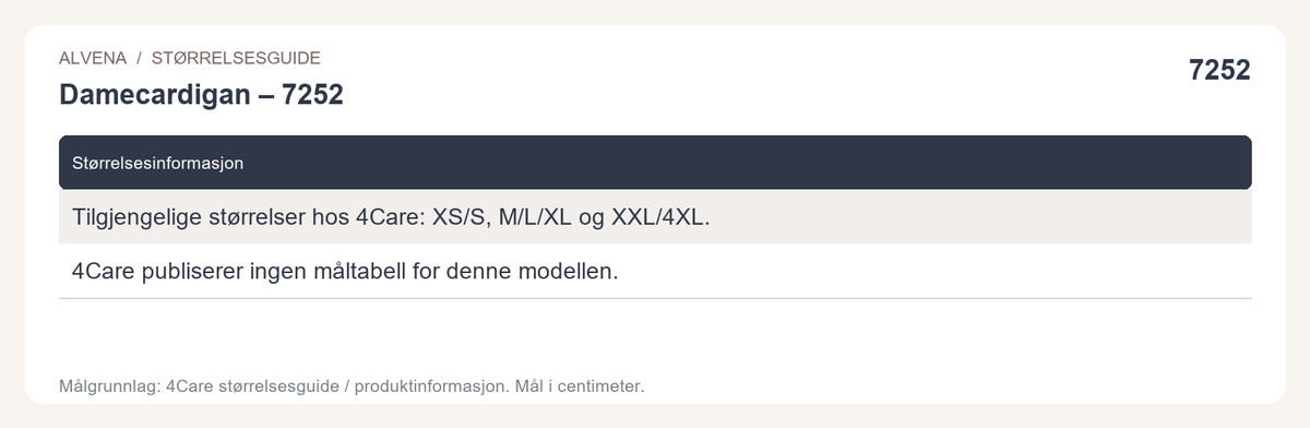 Damecardigan med glidelås foran og borrelåslukking bak (7252)